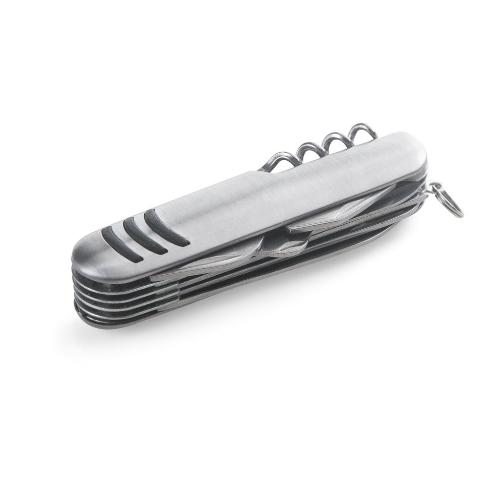 KAPRUN. Multifunktions-Taschenmesser aus Edelstahl und Metall KAPRUN. Multifunktions-Taschenmesser aus Edelstahl und Metall
