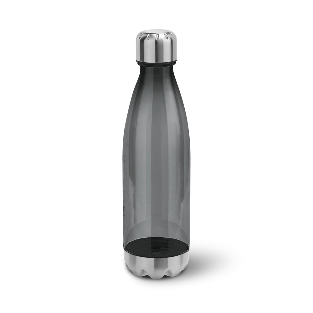 ANCER. Sportflasche aus AS und Edelstahl 700 ml - schwarz