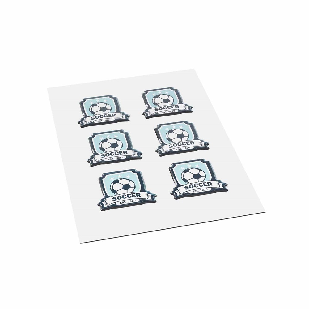 Doming Stickers on A5 sheet Doming Stickers on A5 sheet
