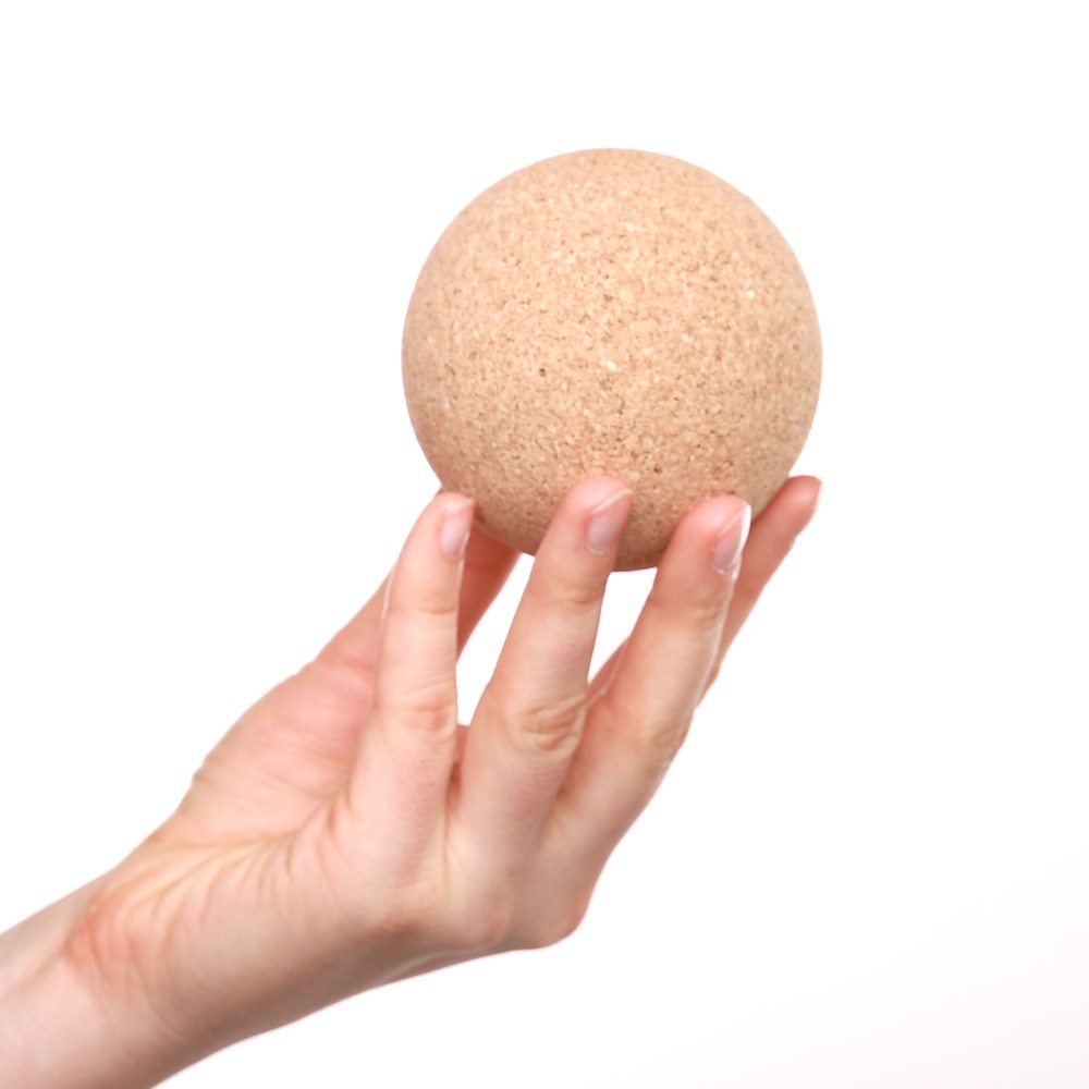 Massageball / Faszienball aus Kork, 6cm, "Made in Europe" Massageball / Faszienball aus Kork, 6cm, "Made in Europe"