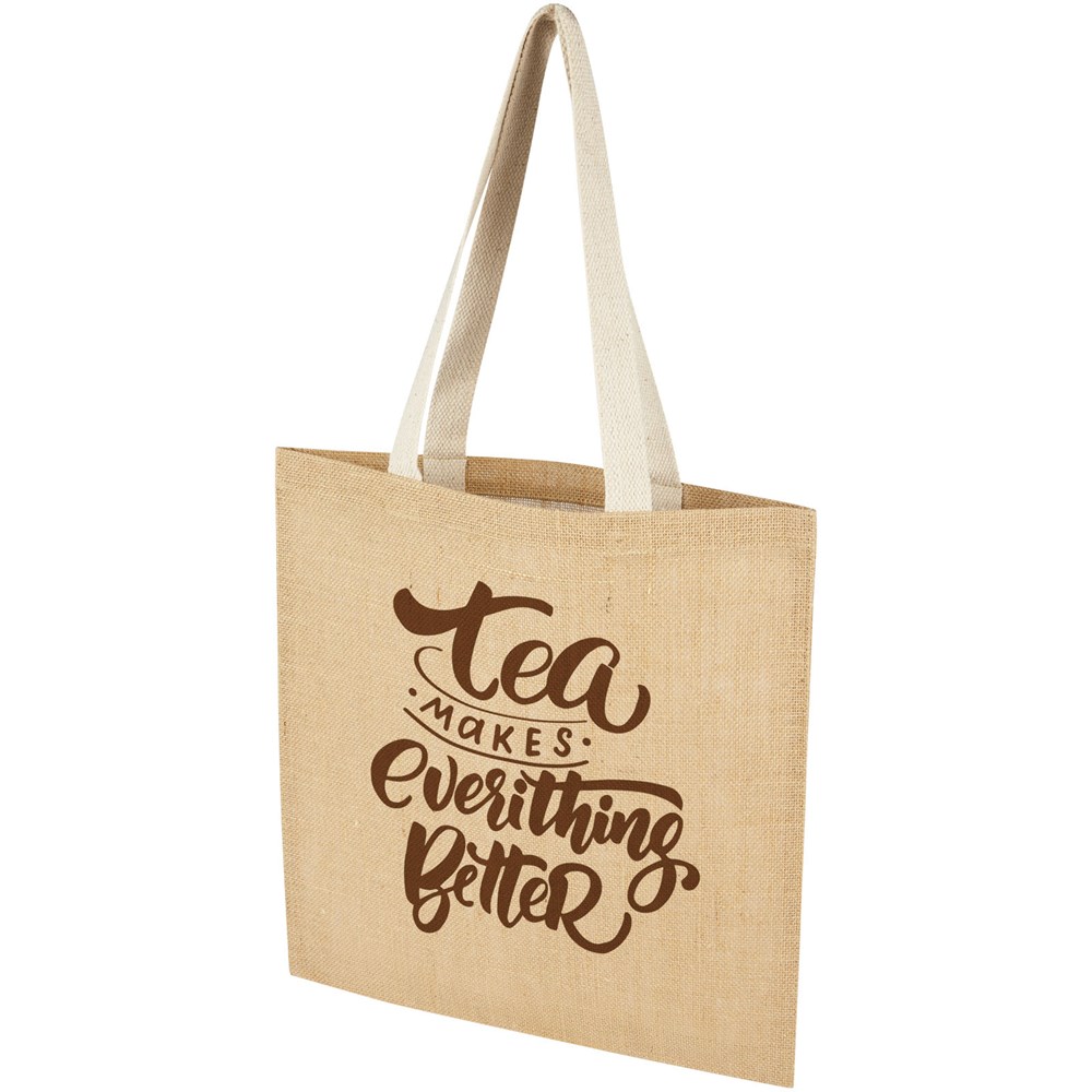 Juta 300 g/m² Jute Tragetasche 7 L Juta 300 g/m² Jute Tragetasche 7 L