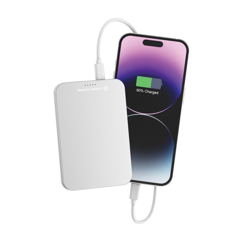 Urban Vitamin Richmond 5000mAh Powerbank aus RCS Plastik/Alu