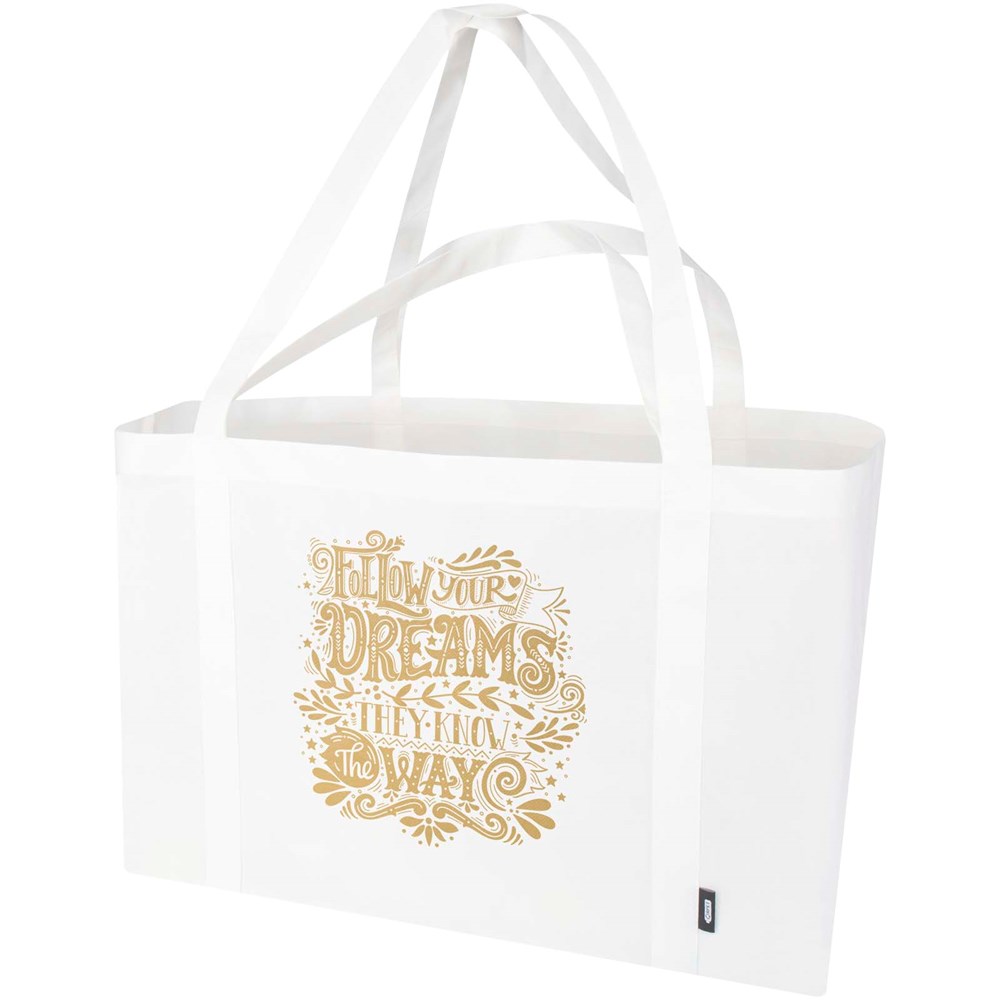 Jumbo Extra große Tragetasche aus recyceltem GRS Non Woven 65 L Jumbo Extra große Tragetasche aus recyceltem GRS Non Woven 65 L