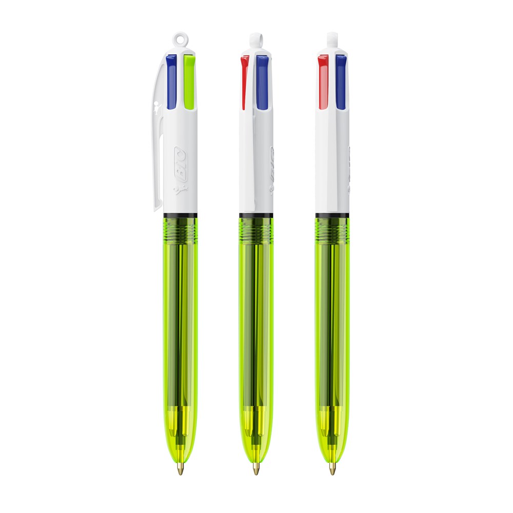 BIC® 4 Colours Fluo Kugelschreiber + lanyard BIC® 4 Colours Fluo Kugelschreiber + lanyard