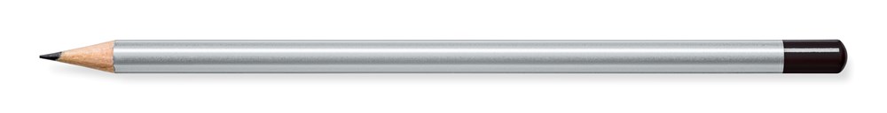 STAEDTLER Bleistift rund mit Tauchkappe - silber