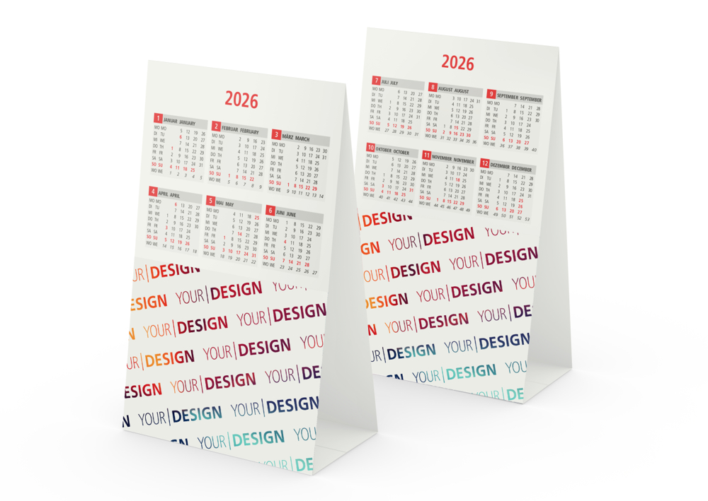Tischkalender Table Compact green+blue Tischkalender Table Compact green+blue