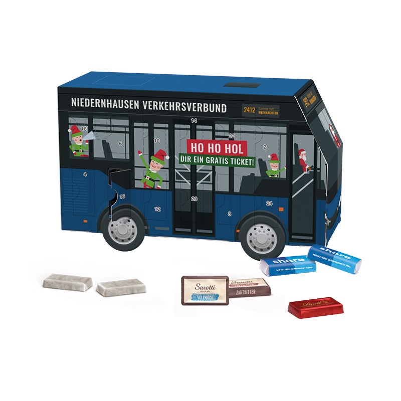 Adventskalender Bus