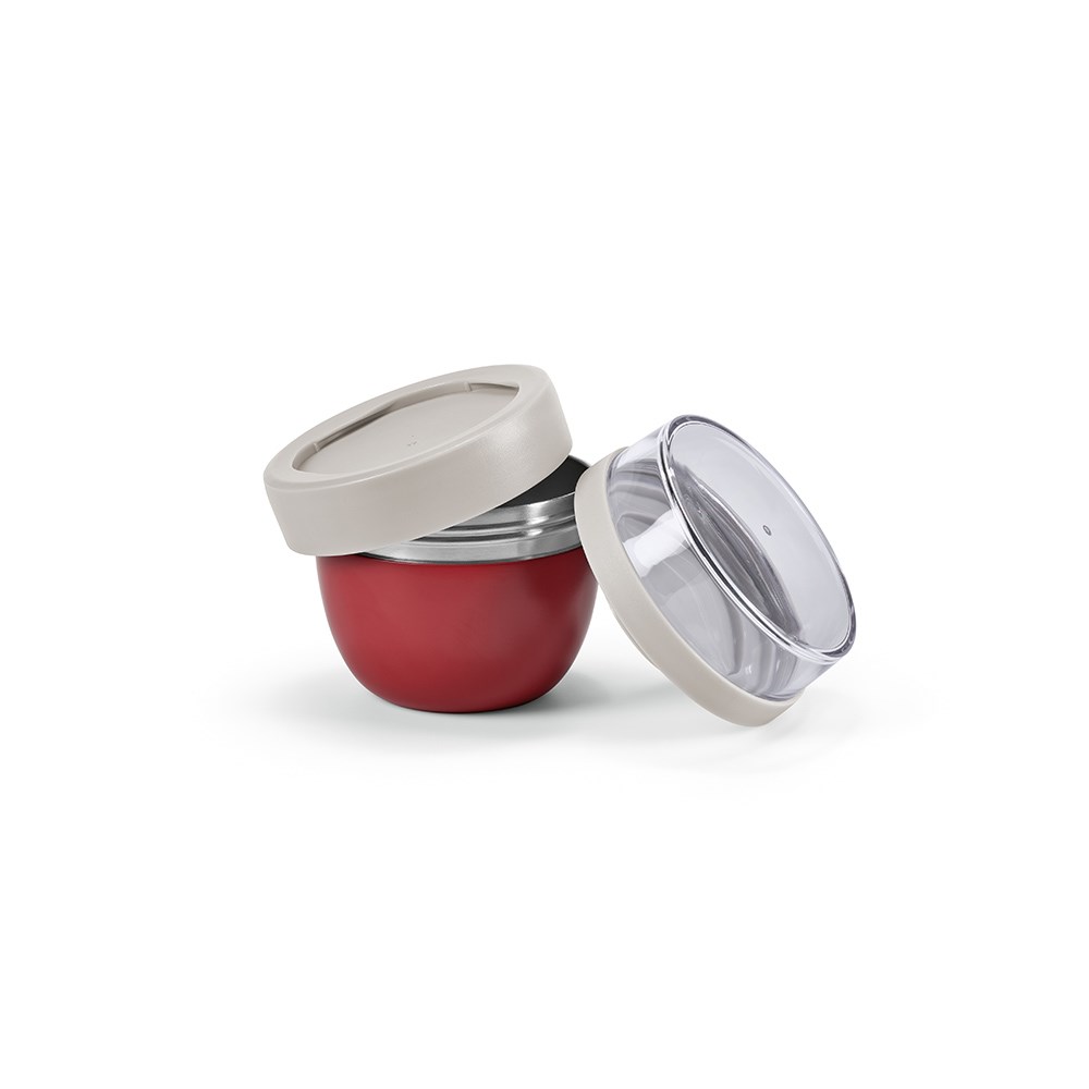 Rembrandt 600 Lunchbecher recy. Edelstahl 580 ml - Burgund Rembrandt 600 Lunchbecher recy. Edelstahl 580 ml - Burgund