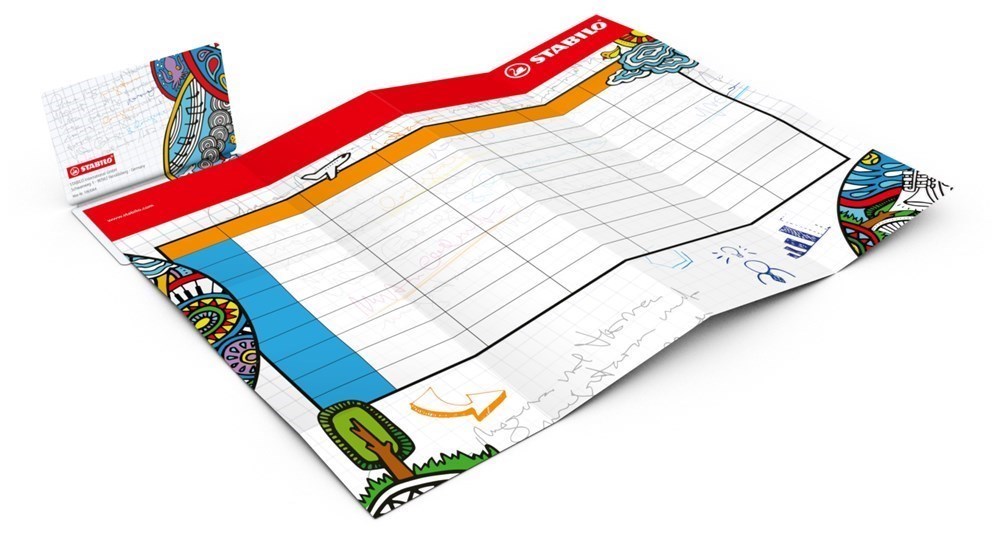 Faltplan Concept-Card Small, 30, gloss-individuell Faltplan Concept-Card Small, 30, gloss-individuell