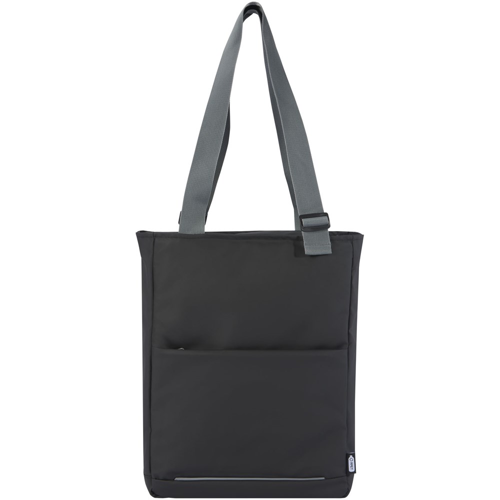 Aqua wasserabweisende 14" Laptop-Tragetasche aus GRS Recyclingmaterial 14 L Aqua wasserabweisende 14" Laptop-Tragetasche aus GRS Recyclingmaterial 14 L