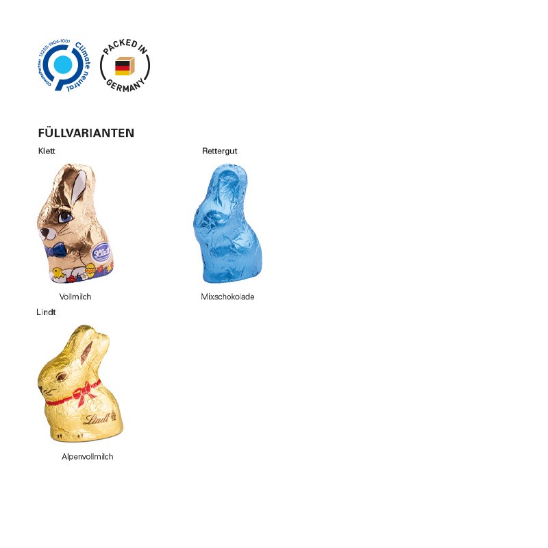 Geschenkbox Mini, Lindt Osterhase