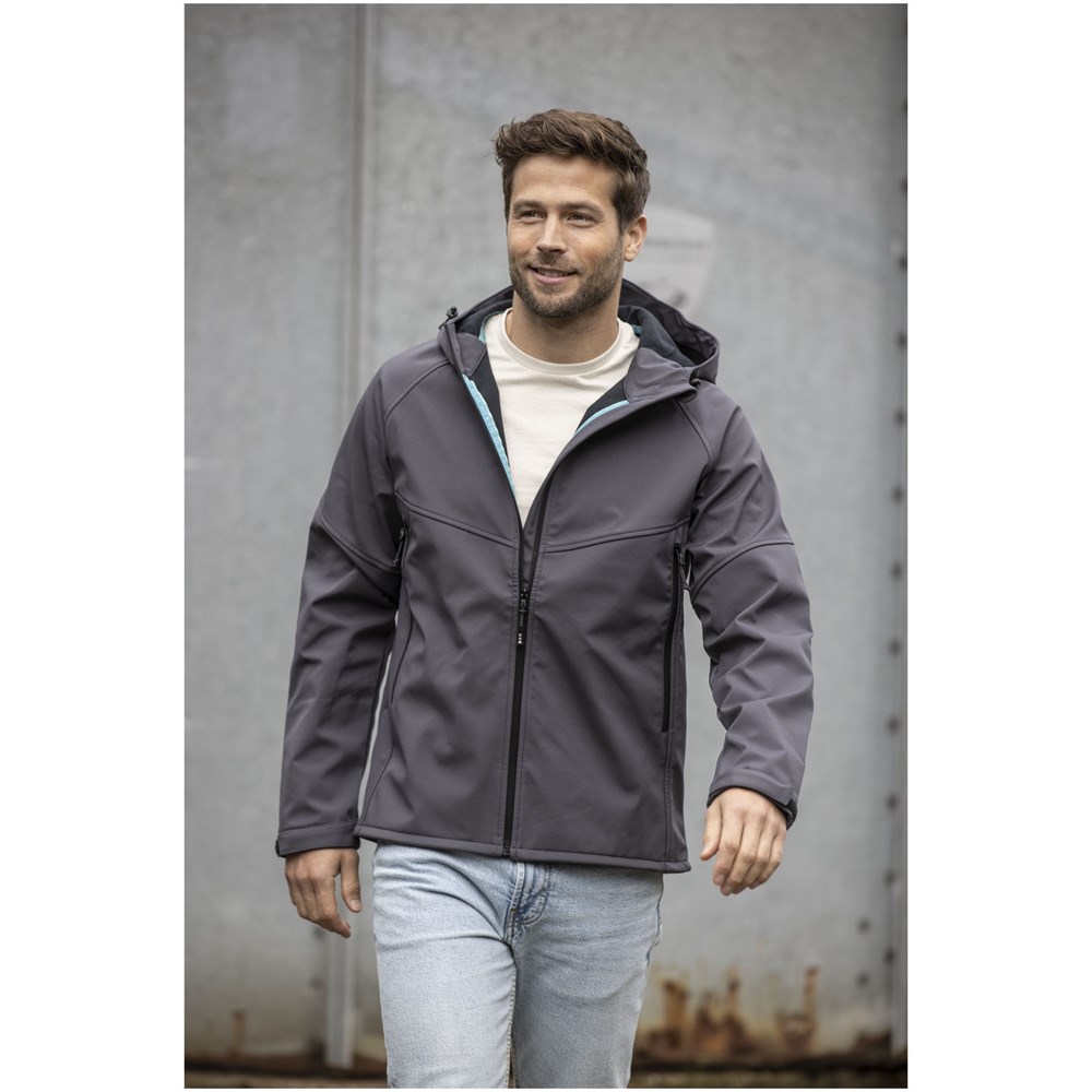 Coltan Softshelljacke aus recyceltem Material für Herren Coltan Softshelljacke aus recyceltem Material für Herren