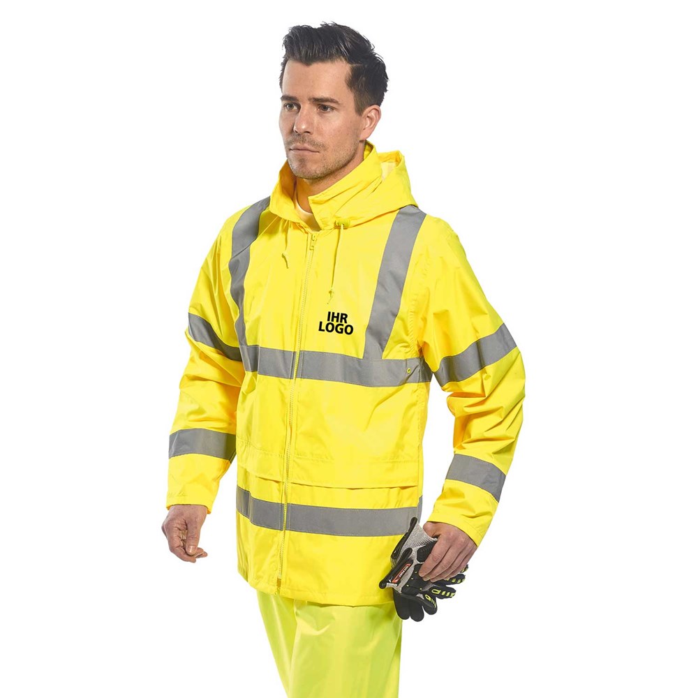 Warnschutz-Regenjacke, SAFE RAIN