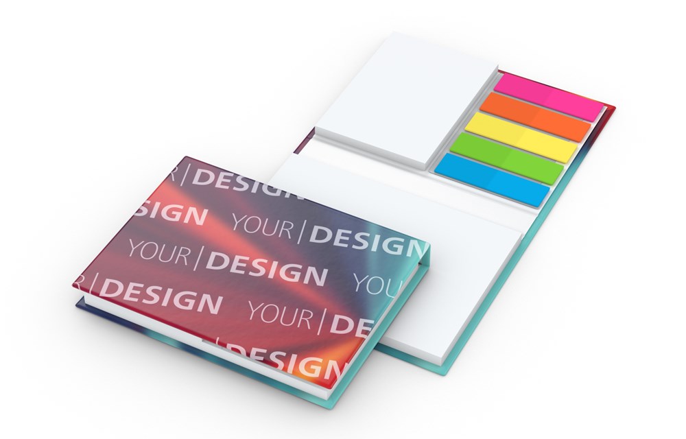 Haftnotiz-Set Brüssel Bookcover White Bestseller, matt-individuell Haftnotiz-Set Brüssel Bookcover White Bestseller, matt-individuell