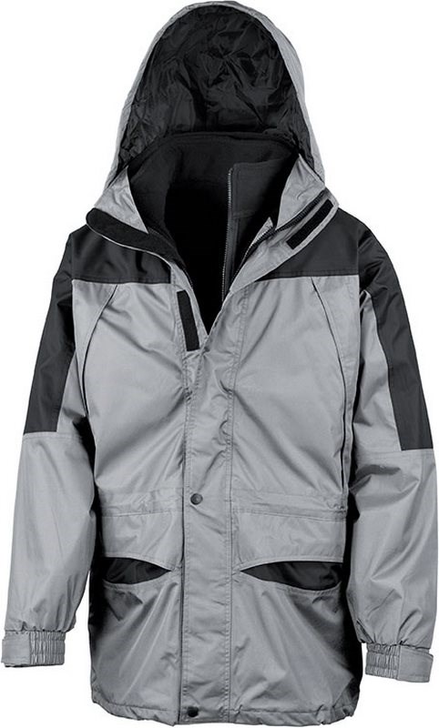 Result Alaska 3-in-1 Jacket - Grau / Schwarz