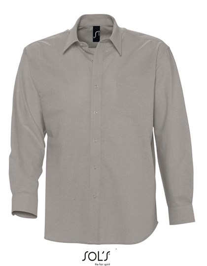 SOL´S - Men´s Oxford-Shirt Boston Long Sleeve