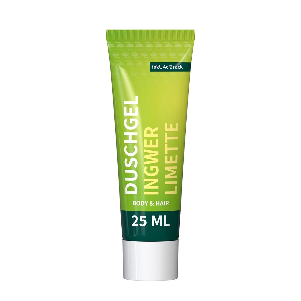 Duschgel Ingwer-Limette, 25 ml Tube