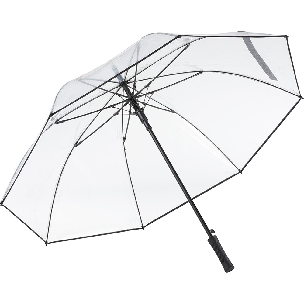 2333 AC-Gästeschirm FARE® Pure - transparent-schwarz