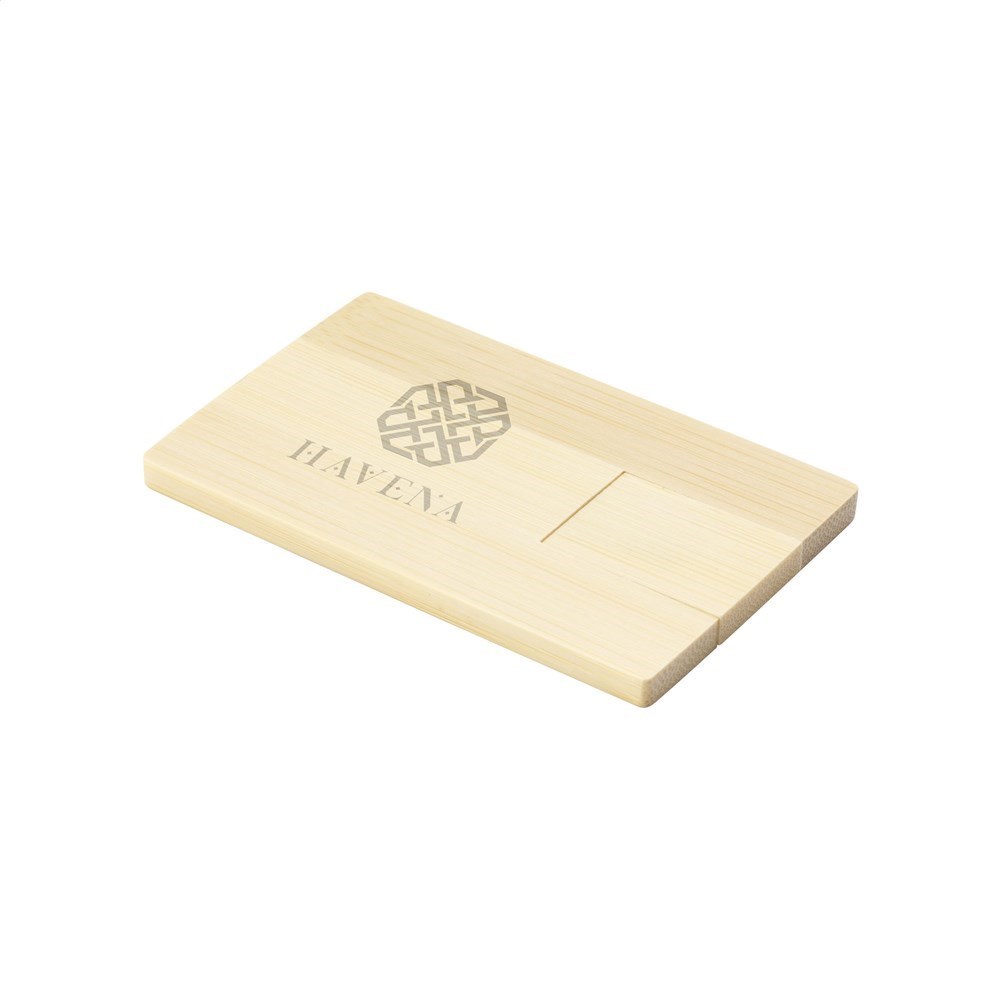 CreditCard USB Bamboo 64 GB