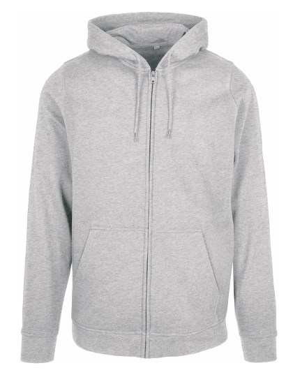 Build Your Brand Basic - Basic Zip Hoody