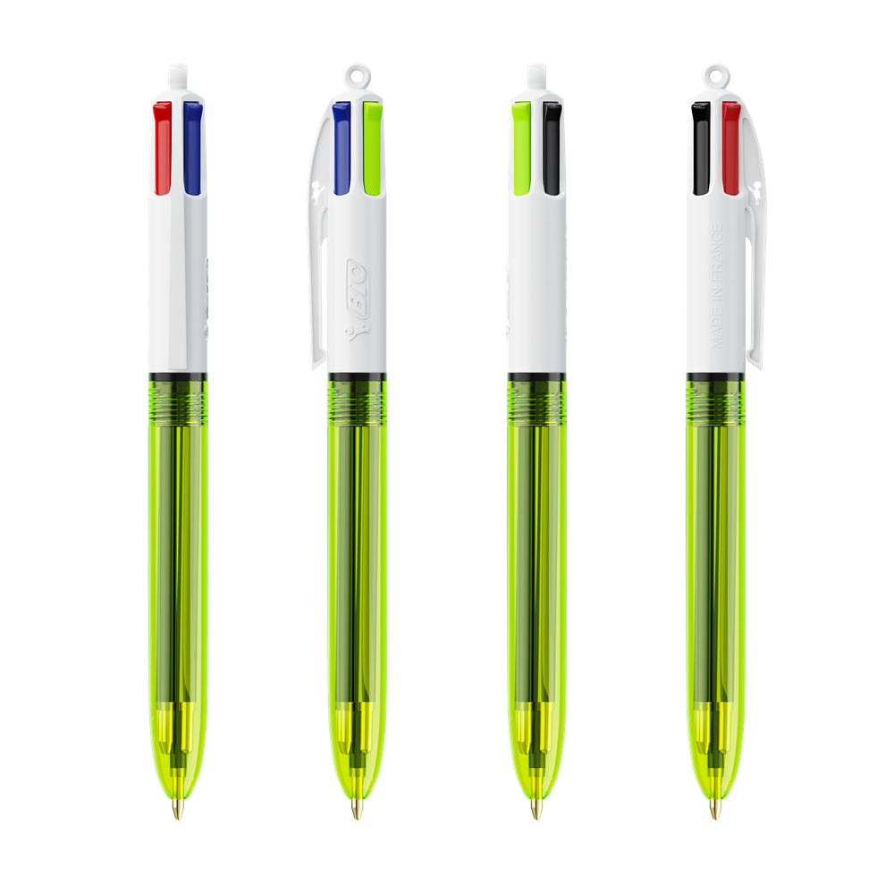 BIC® 4 Colours Fluo Kugelschreiber + lanyard BIC® 4 Colours Fluo Kugelschreiber + lanyard