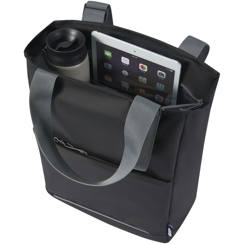 Aqua wasserabweisende 14" Laptop-Tragetasche aus GRS Recyclingmaterial 14 L Aqua wasserabweisende 14" Laptop-Tragetasche aus GRS Recyclingmaterial 14 L