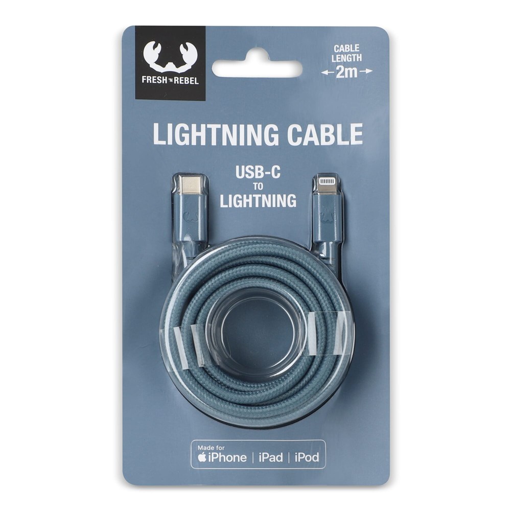 2ULC200 | Fresh 'n Rebel USB-C zu Apple Lightning Kabel 2.0m 2ULC200 | Fresh 'n Rebel USB-C zu Apple Lightning Kabel 2.0m