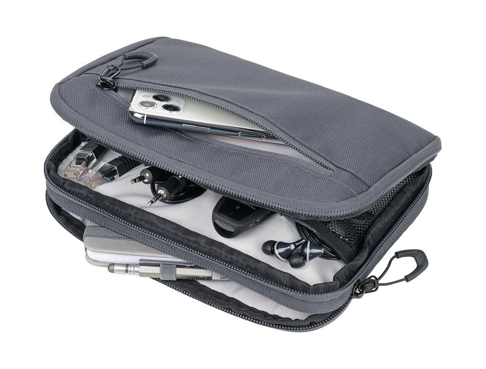 TROIKA Kabeltasche BLUE CYCLE TECH POUCH 2 TROIKA Kabeltasche BLUE CYCLE TECH POUCH 2