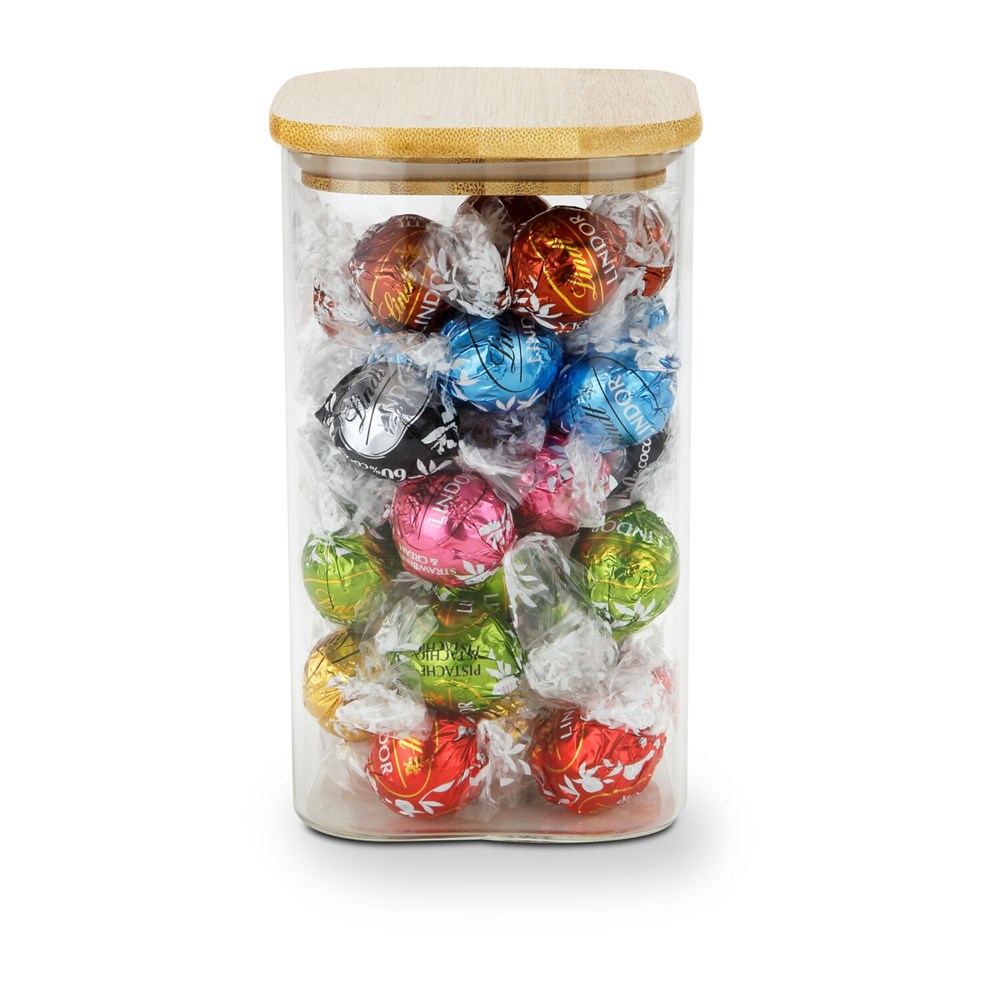 Lindor Team-Glas Frohe Ostern mit 35 Lindt Lindorkugeln