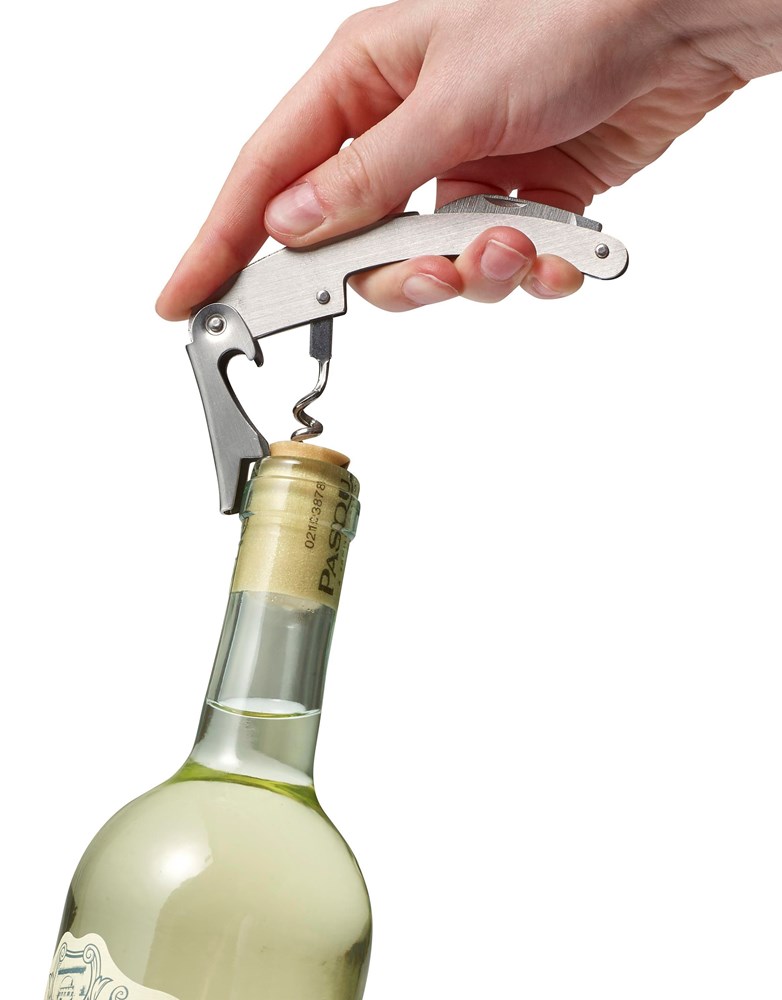 2-teiliges Sommelierset aus Edelstahl Dale 2-teiliges Sommelierset aus Edelstahl Dale