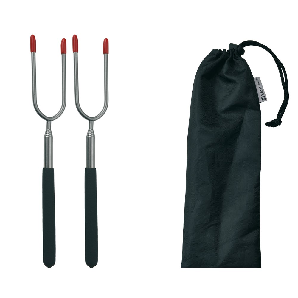 Schwarzwolf outdoor® LIPNO BBQ Set aus zwei Grillgabeln