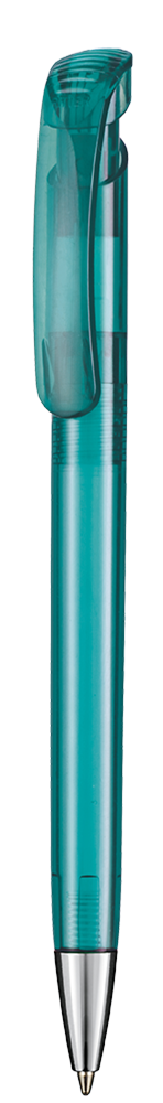 Kugelschreiber BONITA TRANSPARENT - smaragd-grün TR/FR