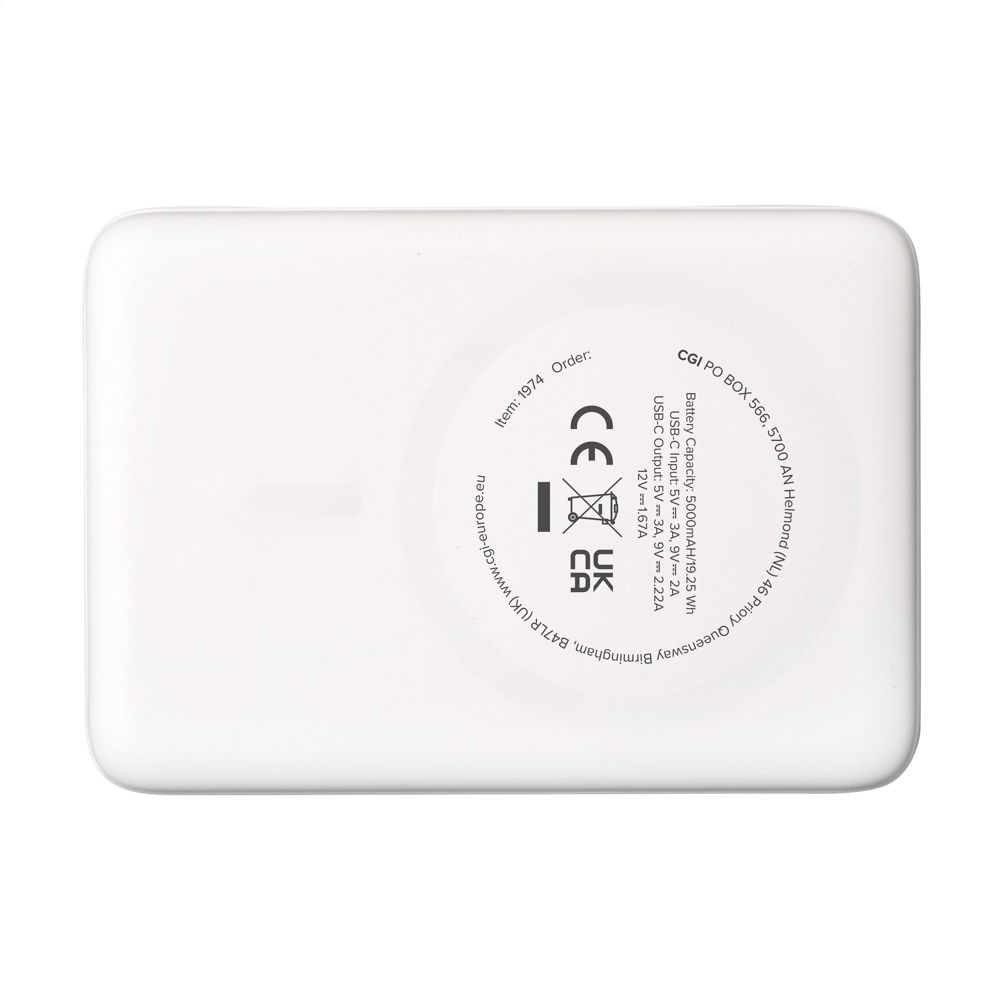 Optima RCS 5000mAh Magnetic Powerbank Optima RCS 5000mAh Magnetic Powerbank