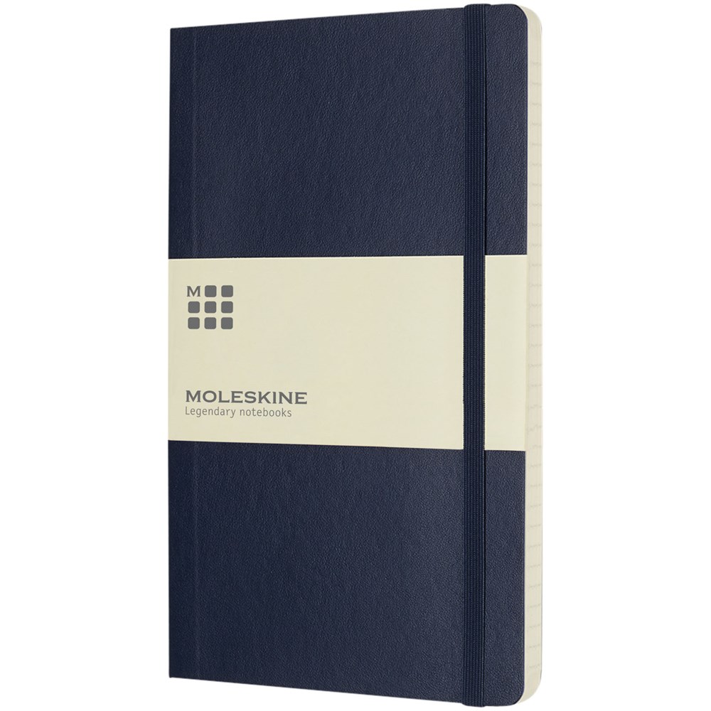 Moleskine Classic Softcover Notizbuch L – liniert - saphir