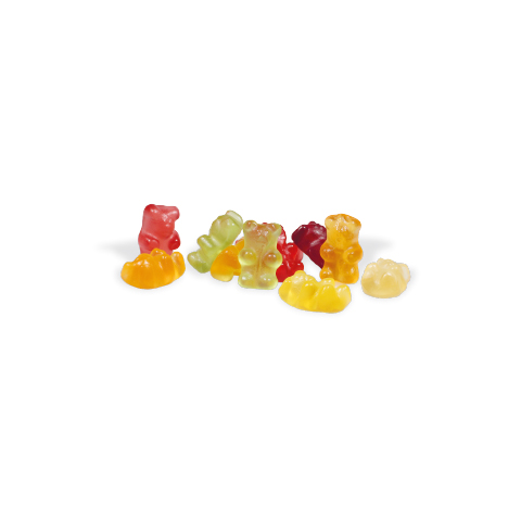 Werbe Fruchtgummi Paperbox mit Einleger Werbe Fruchtgummi Paperbox mit Einleger