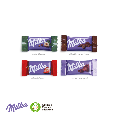 Milka Schokotäfelchen in Präsentbox Milka Schokotäfelchen in Präsentbox