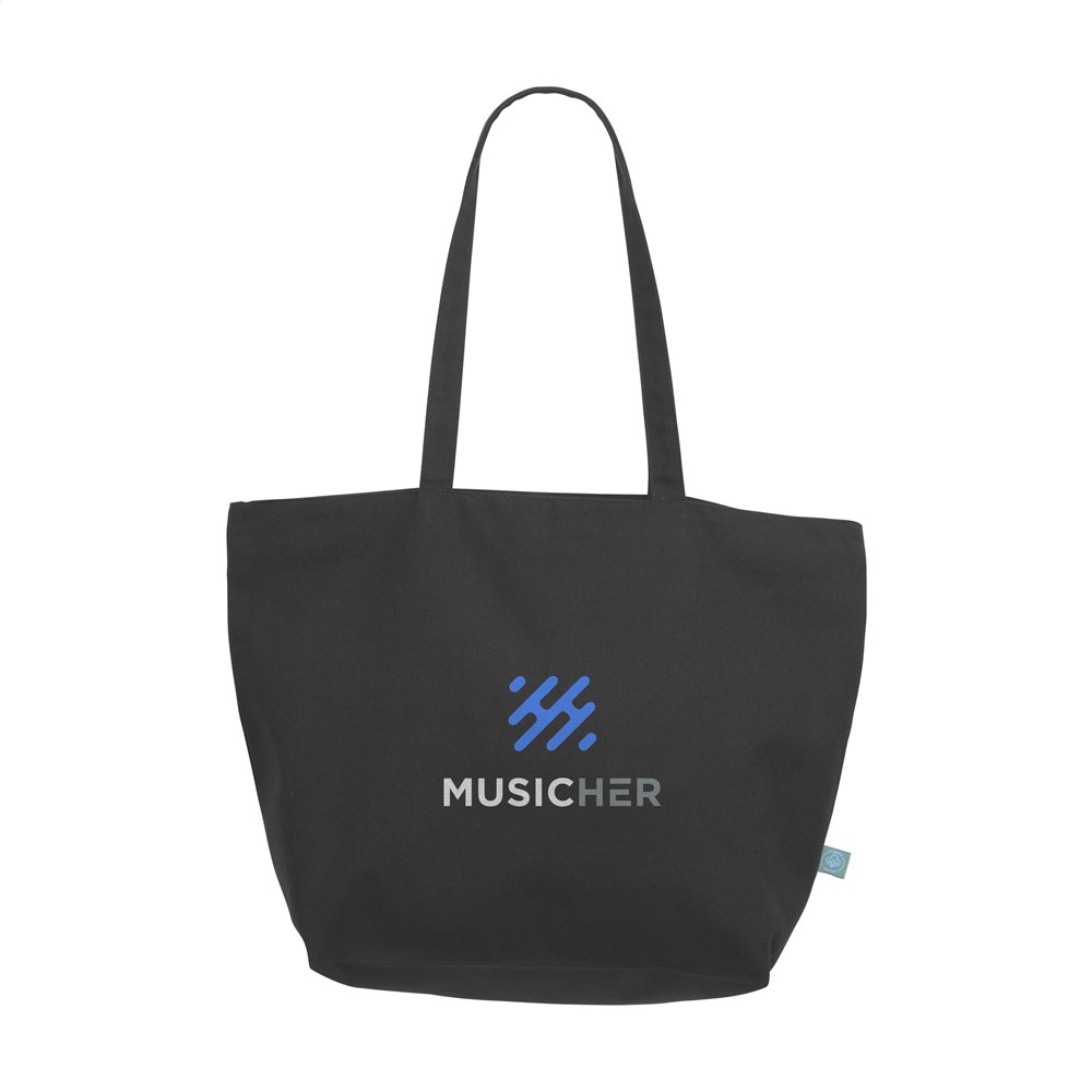 Organic Canvas Pro GOTS Shopper (320 g/m²) Tasche - schwarz