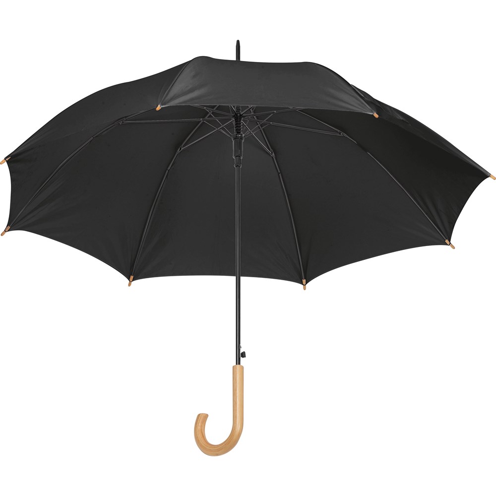 Automatik Regenschirm - schwarz