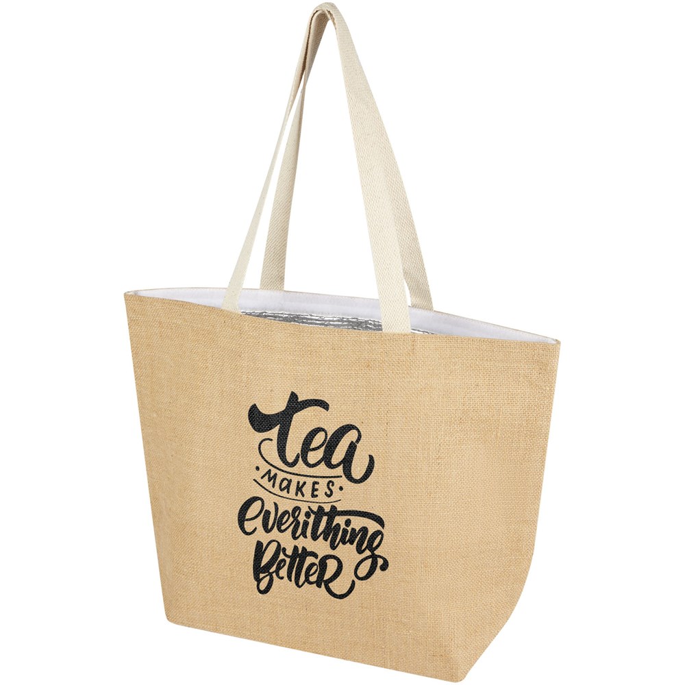 Juta 300 g/m² Jute Kühltragetasche 12 L Juta 300 g/m² Jute Kühltragetasche 12 L
