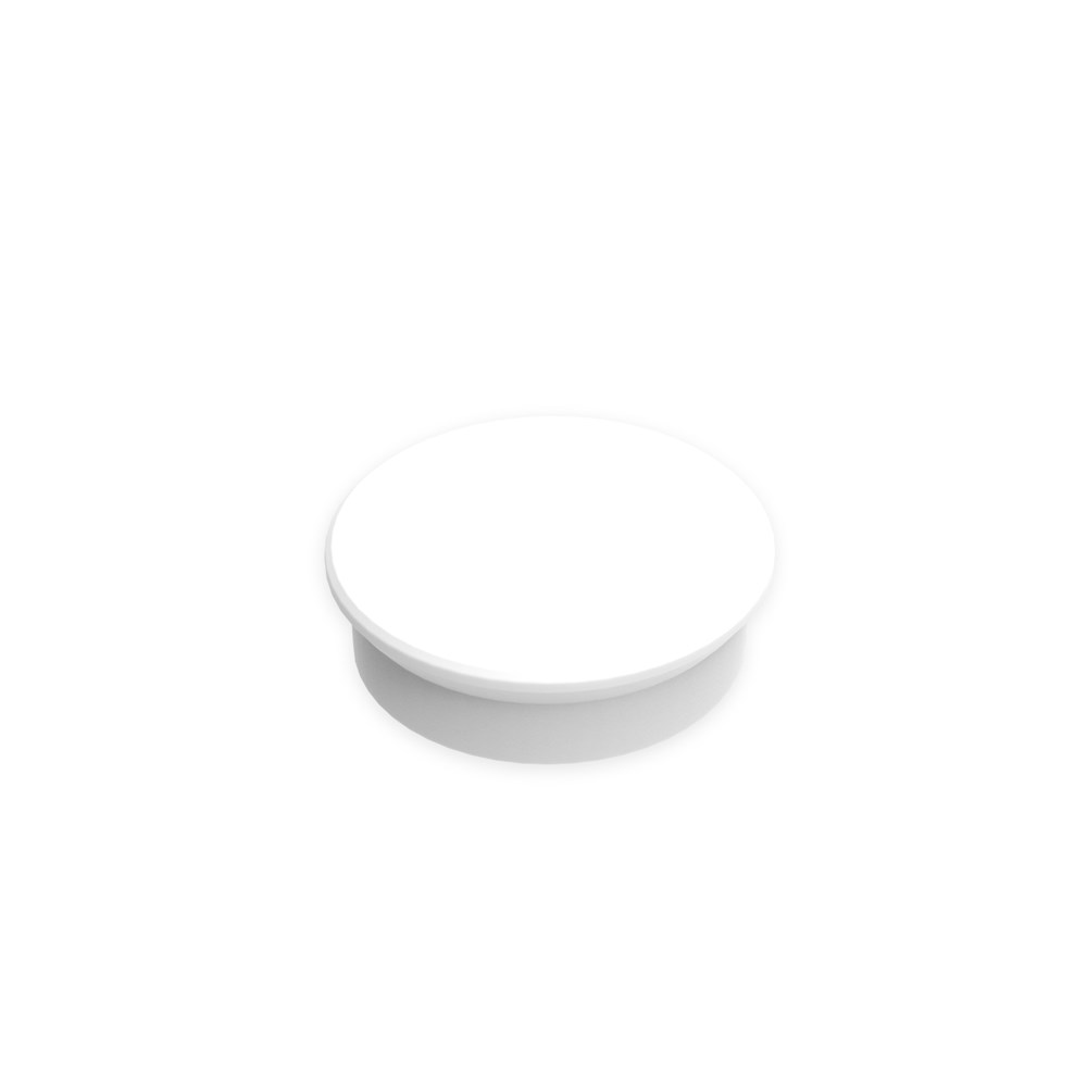 Whiteboard Magnet White, 38 mm