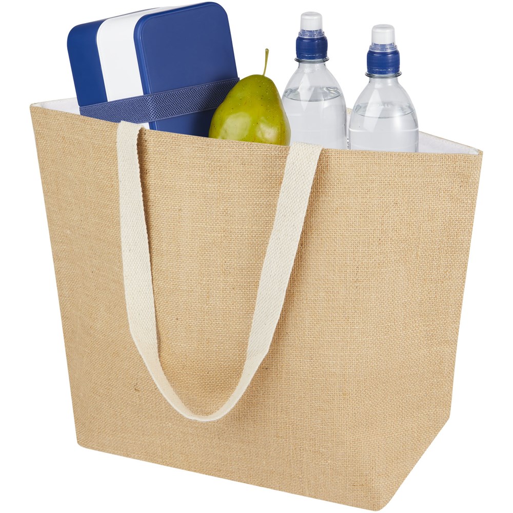 Juta 300 g/m² Jute Kühltragetasche 12 L Juta 300 g/m² Jute Kühltragetasche 12 L